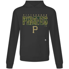 Pittsburgh Pirates Levelwear Relay Protect Pullover Hoodie - Black