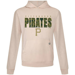 Pittsburgh Pirates Levelwear Relay Protect Pullover Hoodie - Khaki