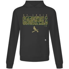 St. Louis Cardinals Levelwear Relay Protect Pullover Hoodie - Black