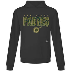 San Diego Padres Levelwear Relay Protect Pullover Hoodie - Black