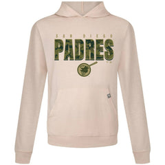 San Diego Padres Levelwear Relay Protect Pullover Hoodie - Khaki