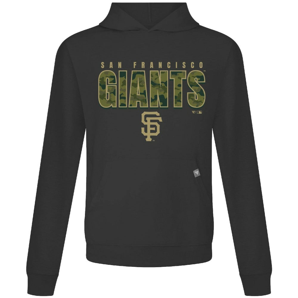 San Francisco Giants Levelwear Relay Protect Pullover Hoodie - Black