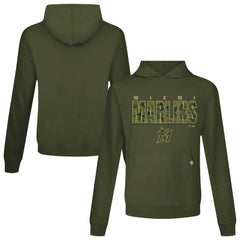Miami Marlins Levelwear Relay Protect Pullover Hoodie - Green