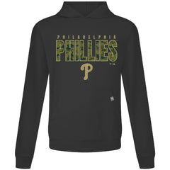Philadelphia Phillies Levelwear Relay Protect Pullover Hoodie - Black
