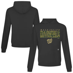 Washington Nationals Levelwear Relay Protect Pullover Hoodie - Black