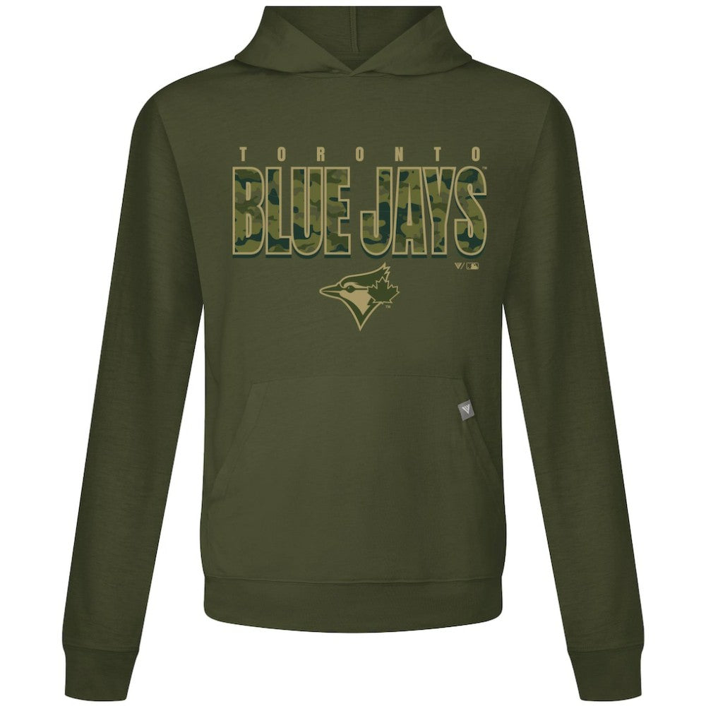 Toronto Blue Jays Levelwear Relay Protect Pullover Hoodie - Green