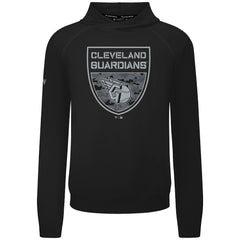 Cleveland Guardians Levelwear Mandate Buckler Tri-Blend Pullover Hoodie - Black