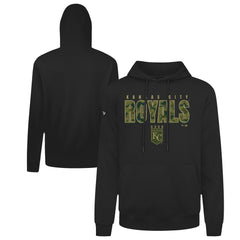 Kansas City Royals Levelwear Podium Protect Pullover Hoodie - Black