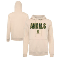 Los Angeles Angels Levelwear Podium Protect Pullover Hoodie - Khaki