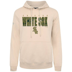 Chicago White Sox Levelwear Podium Protect Pullover Hoodie - Khaki