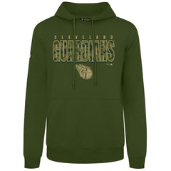 Cleveland Guardians Levelwear Podium Protect Pullover Hoodie - Green