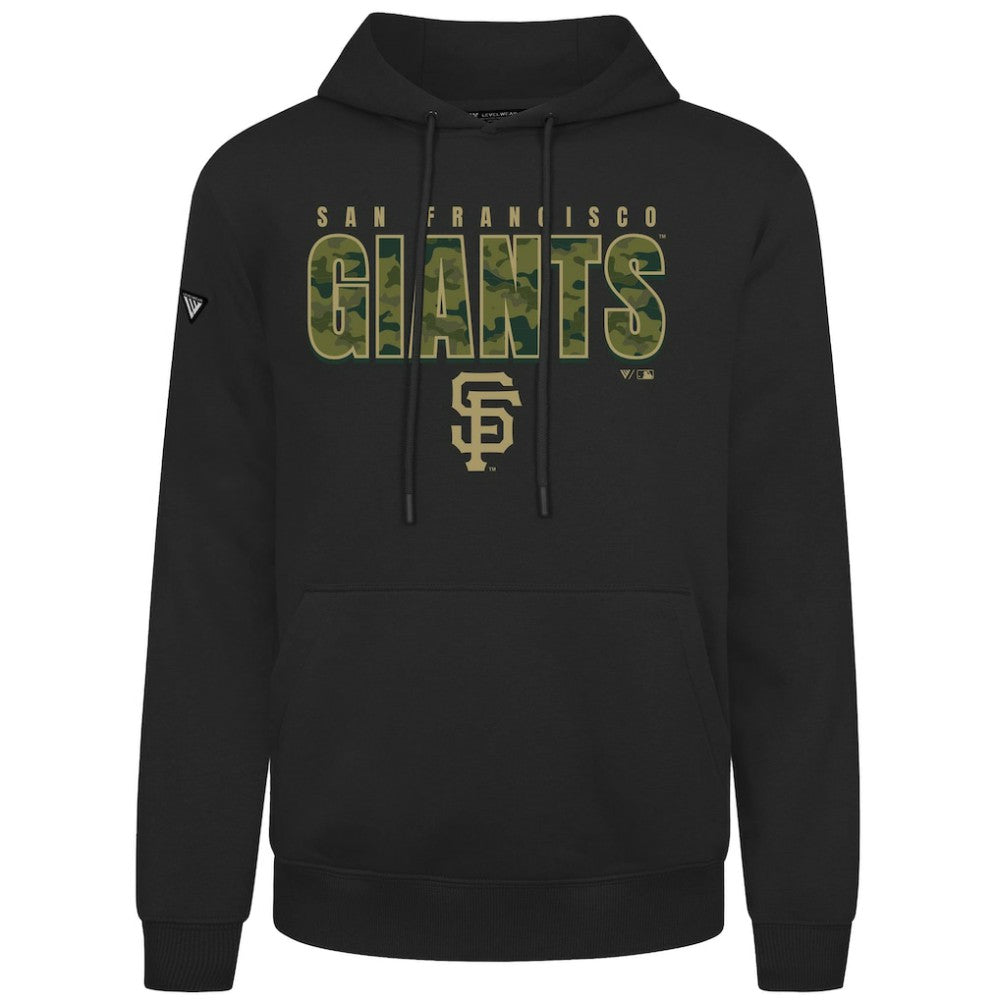 San Francisco Giants Levelwear Podium Protect Pullover Hoodie - Black