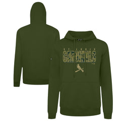 St. Louis Cardinals Levelwear Podium Protect Pullover Hoodie - Green