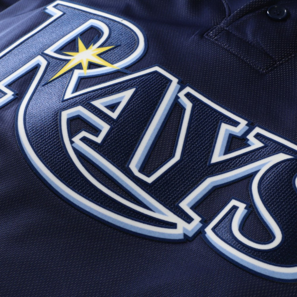 Evan Longoria Tampa Bay Rays Authentic Batting Practice Jersey - Navy | Mitchell & Ness