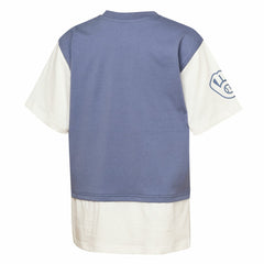Milwaukee Brewers Outerstuff Youth Ultimate Pastels Premium Double Run T-Shirt - Navy/Cream