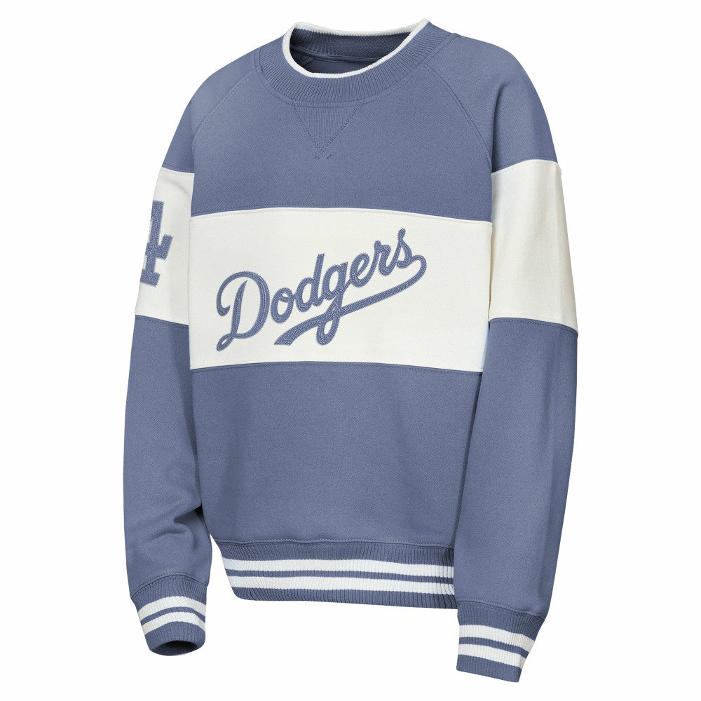 Los Angeles Dodgers Outerstuff Youth Ultimate Pastels On Base Sweatshirt - Blue