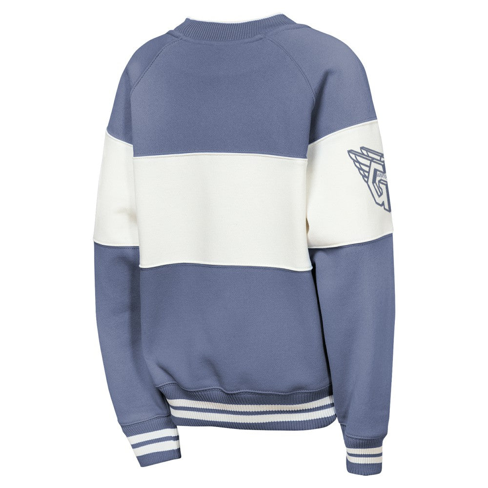 Cleveland Guardians Outerstuff Youth Ultimate Pastels On Base Sweatshirt - Blue