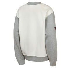 Detroit Tigers Outerstuff Youth Big League Power Hit Fleece Sweatshirt - Cream/Gray