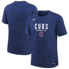 Chicago Cubs Youth Authentic Collection Velocity Dri-FIT T-Shirt - Royal | Nike