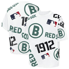 Boston Red Sox Outerstuff Youth Circus Catch T-Shirt - White