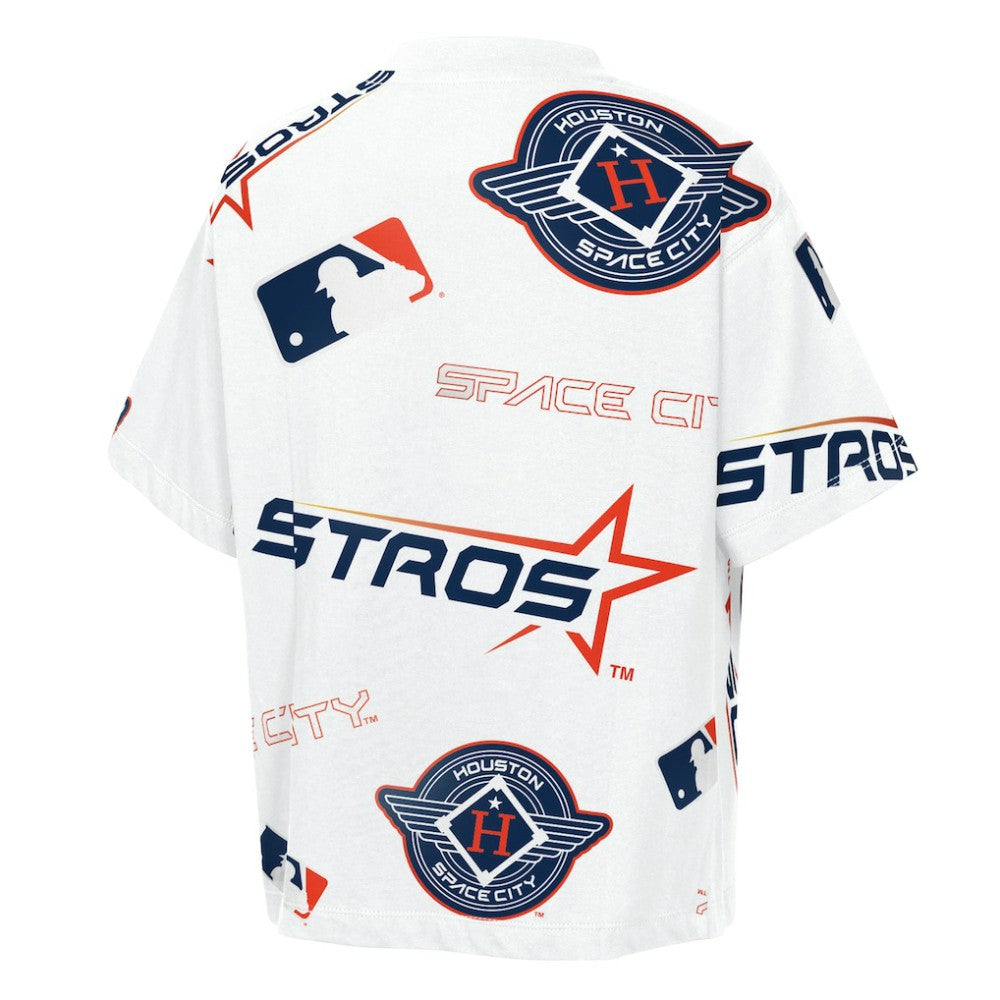 Houston Astros Outerstuff Youth Circus Catch T-Shirt - White