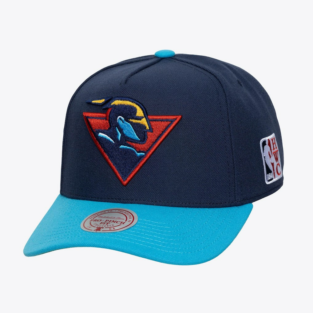 Golden State Warriors Hardwood Classics Legendary Away Pro-Pinch Adjustable Hat sale - Navy | Mitchell & Ness discount