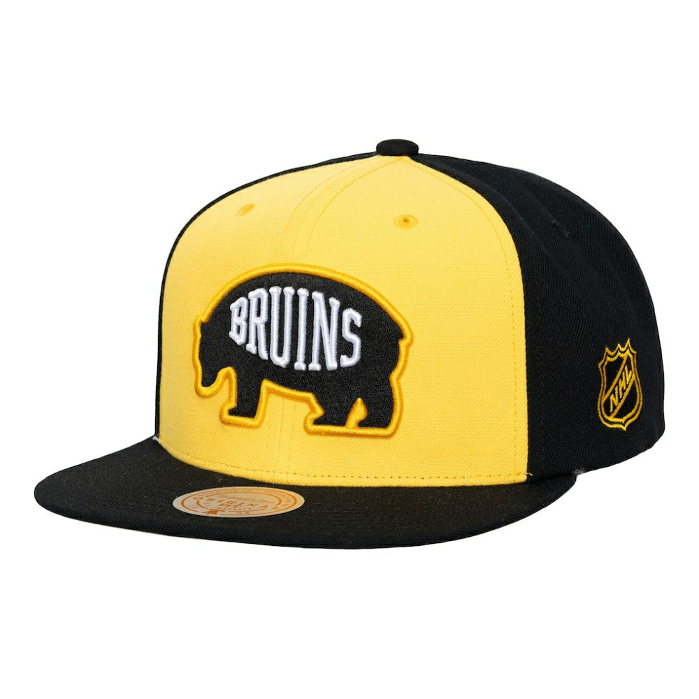 Boston Bruins Mitchell & Ness Legendary Away Snapback Hat