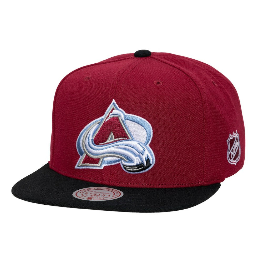 Colorado Avalanche Mitchell & Ness Legendary Away Snapback Hat