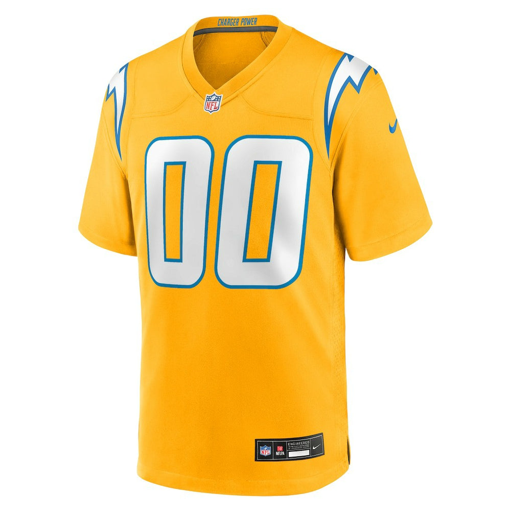 NFL Los Angeles Chargers Alternate Charger Power Game Custom Jersey