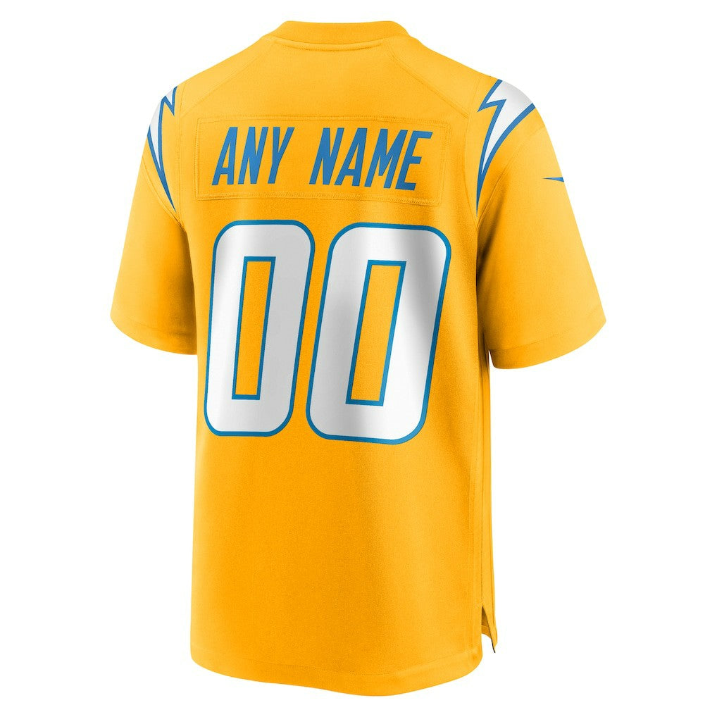 NFL Los Angeles Chargers Alternate Charger Power Game Custom Jersey