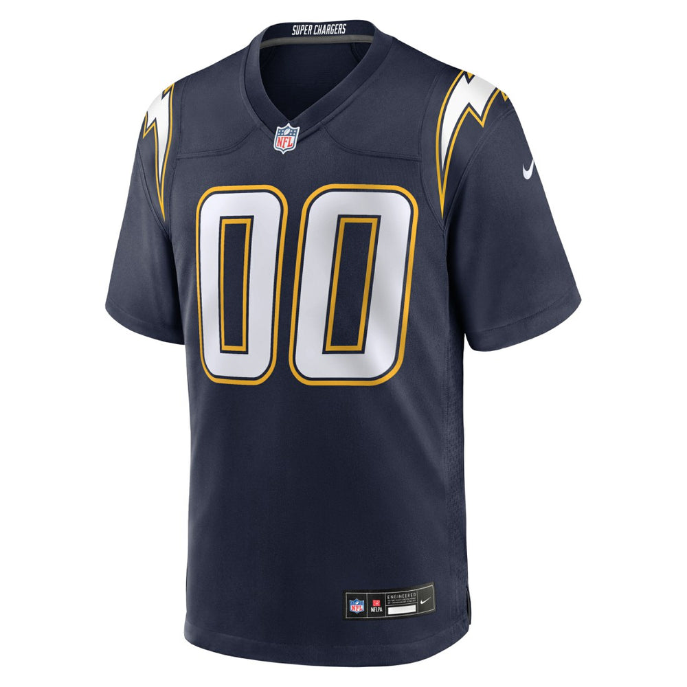 NFL Los Angeles Chargers Alternate Super Chargers Game Custom Jersey
