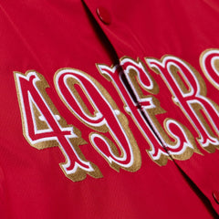 NFL San Francisco 49ers Coaches Full-Snap Hooded Windbreaker Jacket