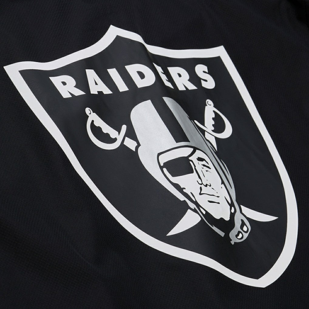 NFL Las Vegas Raiders Coaches Full-Snap Hooded Windbreaker Jacket