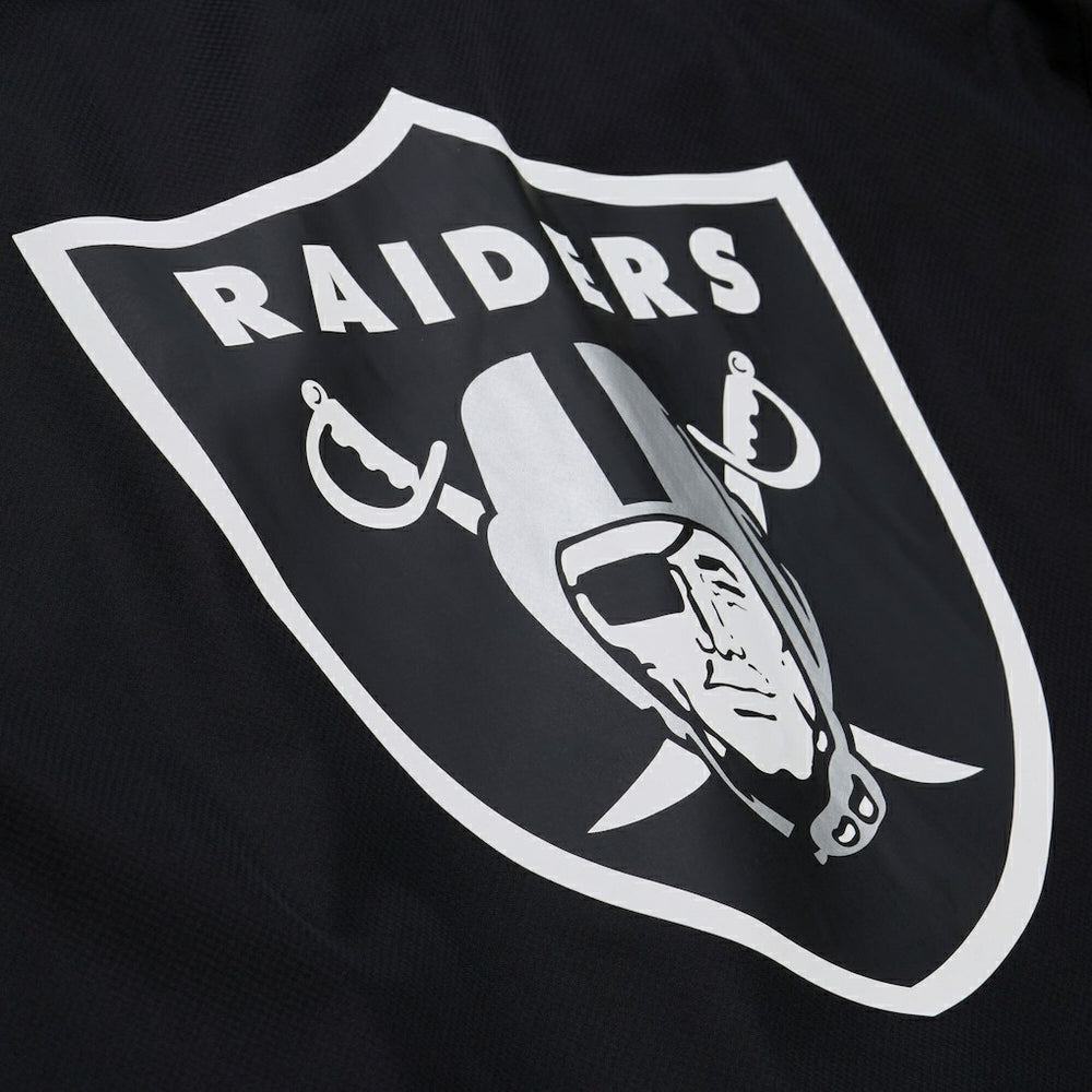 NFL Las Vegas Raiders Coaches Full-Snap Hooded Windbreaker Jacket