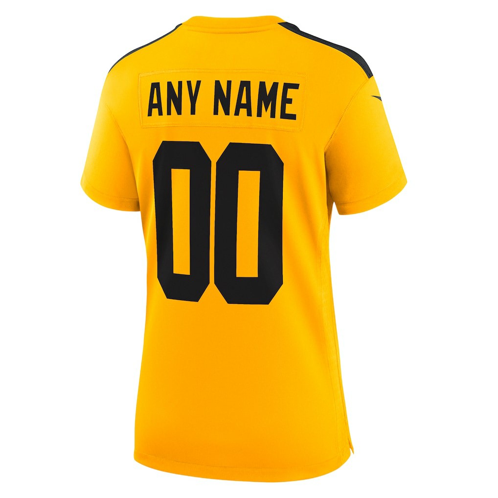 NFL Pittsburgh Steelers Women's Alternate 1933 Throwback Game Custom Jersey