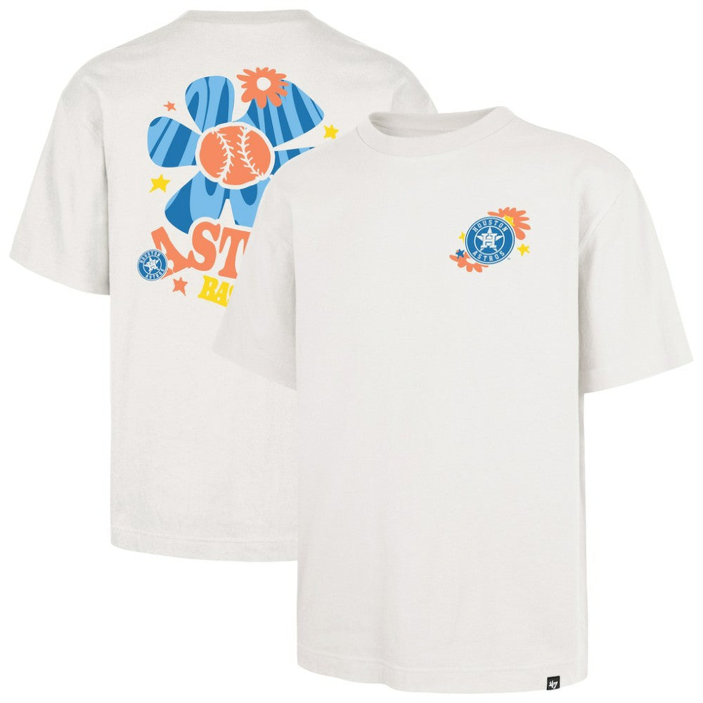 Houston Astros Flora Foundation T-Shirt - Cream | 47 brand