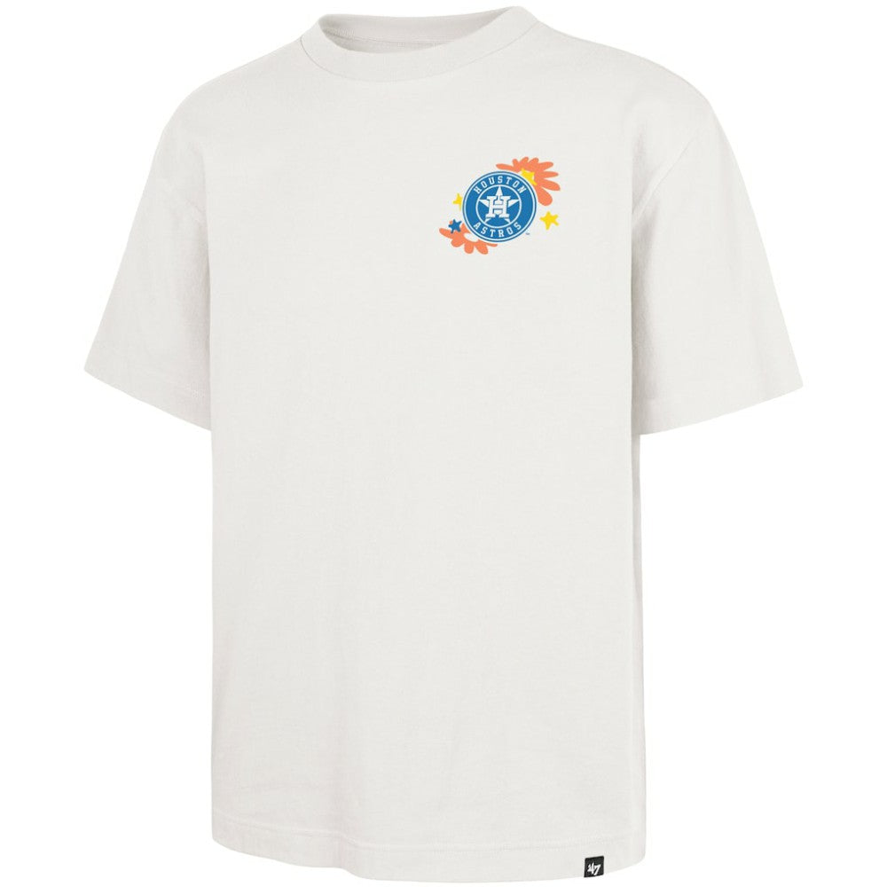 Houston Astros Flora Foundation T-Shirt - Cream | 47 brand