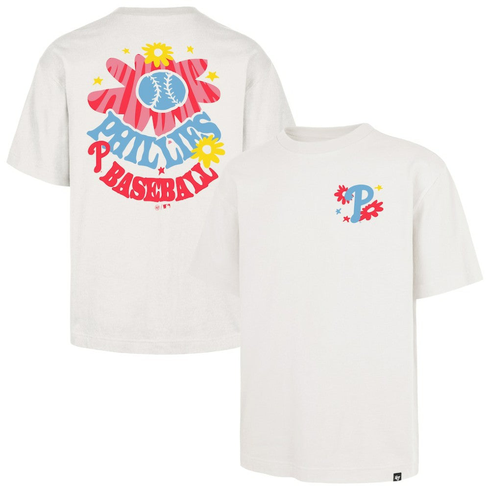 Philadelphia Phillies Flora Foundation T-Shirt - Cream | 47 brand