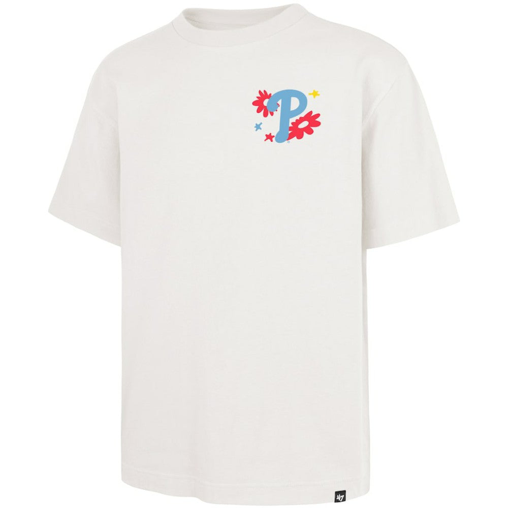 Philadelphia Phillies Flora Foundation T-Shirt - Cream | 47 brand