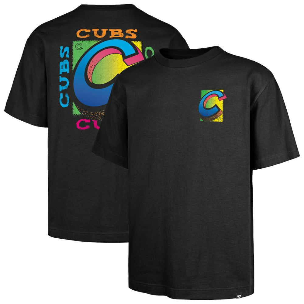 Chicago Cubs Sundale Foundation T-Shirt - Black | 47 brand