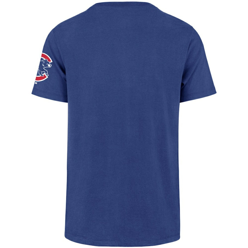 Chicago Cubs Upside Down Two-Peat Franklin T-Shirt - Royal | 47 brand