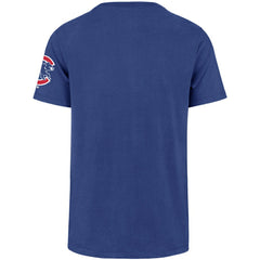 Chicago Cubs Upside Down Two-Peat Franklin T-Shirt - Royal | 47 brand