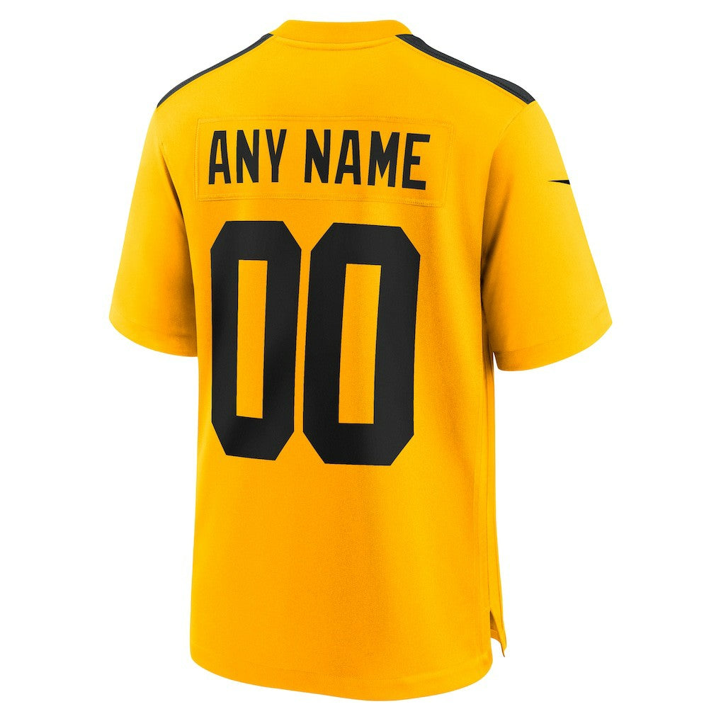 NFL Pittsburgh Steelers Youth Alternate 1933 Throwback Game Custom Jersey
