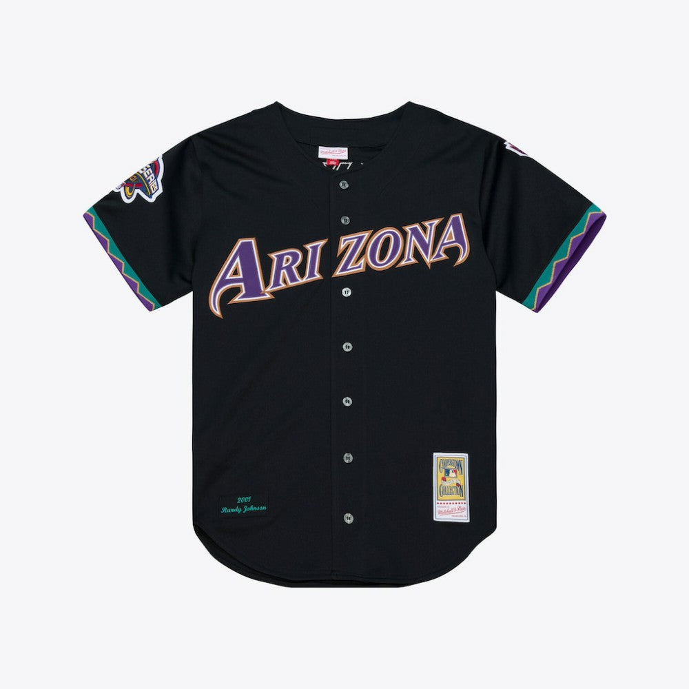 Randy Johnson Arizona Diamondbacks 2001 Authentic Jersey - Black | Mitchell & Ness