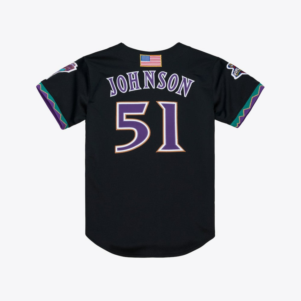 Randy Johnson Arizona Diamondbacks 2001 Authentic Jersey - Black | Mitchell & Ness