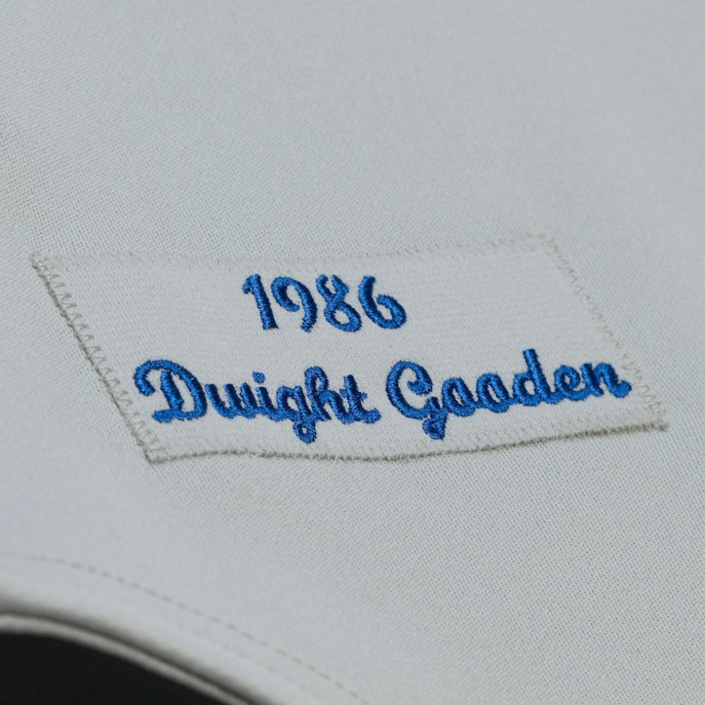 Dwight Gooden New York Mets 1986 Authentic Jersey - White | Mitchell & Ness