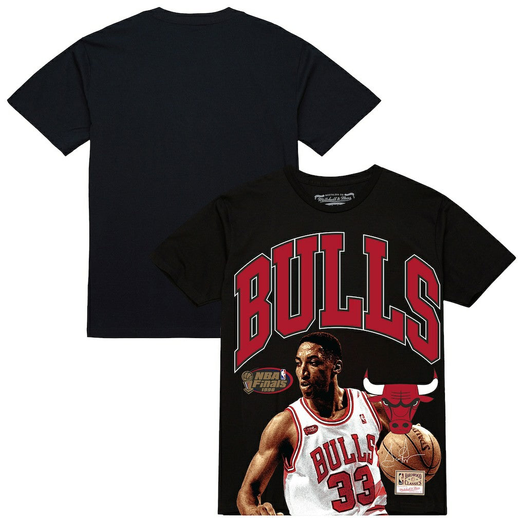 Scottie Pippen Chicago Bulls Hardwood Classics Player Arch T-Shirt sale - Black | Mitchell & Ness online
