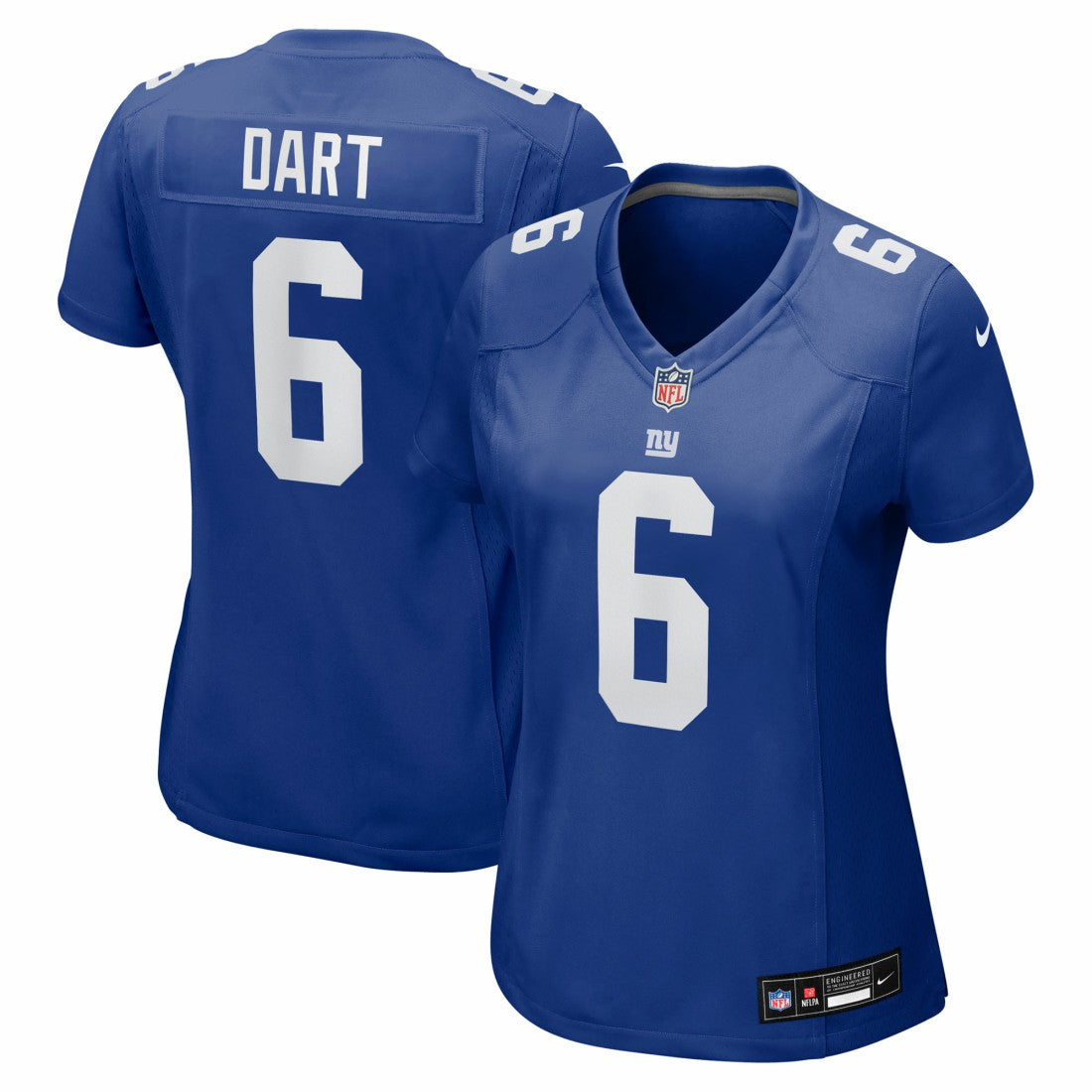 NFL New York Giants Jaxson Dart  Women's Team Game Jersey