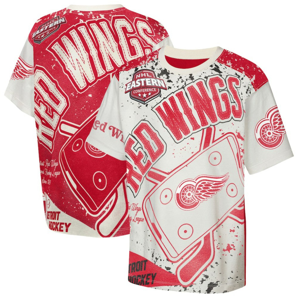 Detroit Red Wings Outerstuff Youth Top Player T-Shirt