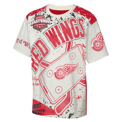 Detroit Red Wings Outerstuff Youth Top Player T-Shirt